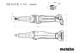 Купити Акумуляторна прямошліфувальна машина Metabo GВB 18 LTX BL 11-7 HT (600829850). Офіційний магазин Metabo, фірмова гарантія з доставкою по Украіні