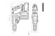 Купити Акумуляторний комбінований перфоратор Metabo KH 18 LTX BL 28 Q (601715660). Офіційний магазин Metabo, фірмова гарантія з доставкою по Украіні