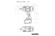 Купить Аккумуляторный ударный гайковерт Metabo SSW 18 LTX 1750 BL (602402850). Официальный магазин Metabo, фирменная гарантия с доставкой по Украине.