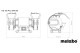 Купити Заточувальний верстат Metabo DS 150 Plus (604160000). Офіційний магазин Metabo, фірмова гарантія з доставкою по Украіні