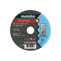 Відрізний диск Metabo Flexiarapid 125x1,0х22,2 Inox, TF 41 (616187000)