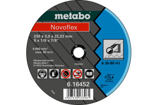 Відрізний диск Metabo Novoflex 115x2,5x22,2 Сталь, TF 42 (616454000)