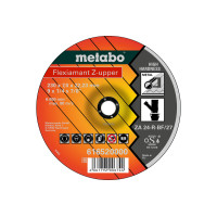 FLEXIAMANT Z-UPPER шлифовальный диск с циркониевым корундом сталь SF 27 Metabo 230х7,0х22,23 (616520000)