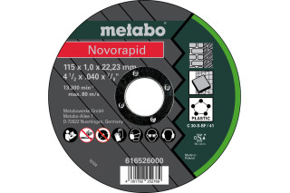 Novorapid Universal TF41 Metabo 115x1,0x22,2 мм (616526000)