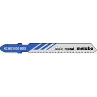 25 лобзиковых пилок Metabo «Basic Metal», 51/ 1,2 мм (623692000)