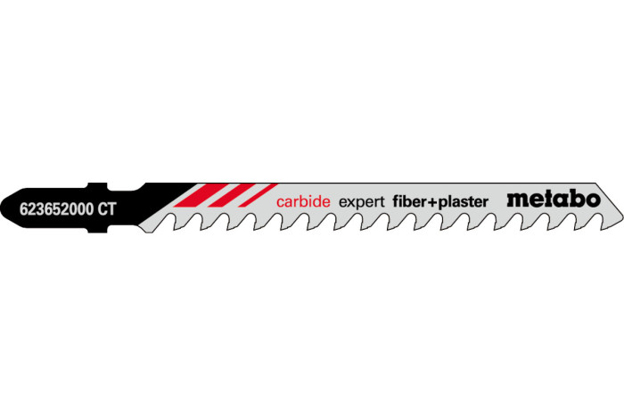 Купити Пилкове полотно для лобзиків Metabo «Expert Fiber + Plaster», 74/4,3 мм (623652000). Офіційний магазин Metabo, фірмова гарантія з доставкою по Украіні