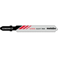 3 пилкових полотна для лобзиків Metabo «Expert Inox», 57/ 1,4 мм (623663000)