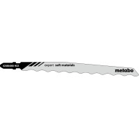 3 пилкових полотна для лобзиків Metabo «Expert Soft Materials», 126 мм (623684000)