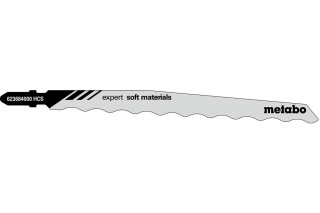 3 пилкових полотна для лобзиків Metabo «Expert Soft Materials», 126 мм (623684000)