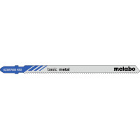 5 пилкових полотен для лобзиків Metabo «Basic Metal», 106/2,0 мм (623697000)