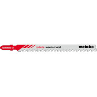 3 лобзиковые пилки Metabo «Carbide Wood + Metal», 108/3,5–5 мм (623836000)