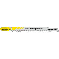 5 пилкових полотен для лобзиків Metabo «Clean Wood Premium», 93/ 2,2 мм (623998000)