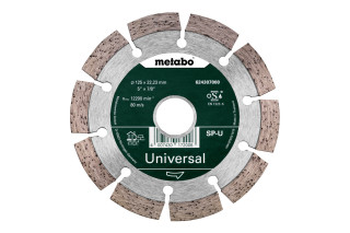 Алмазний відрізний диск Metabo 125x22.23 mm SP-U (624296000)