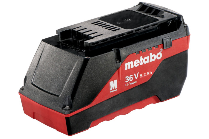 Купить Аккумуляторный блок Metabo 36 В, 5,2 А·Ч, Li-Power Extreme (625529000). Официальный магазин Metabo, фирменная гарантия с доставкой по Украине.