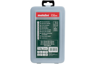 Набор буров Metabo SDS-Plus Classic, 7 предметов (626244000)