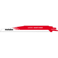 Пилкове полотно для шабельних пилок Metabo «Carbide Wood + Metal», 225 x 1,25 мм (626560000)
