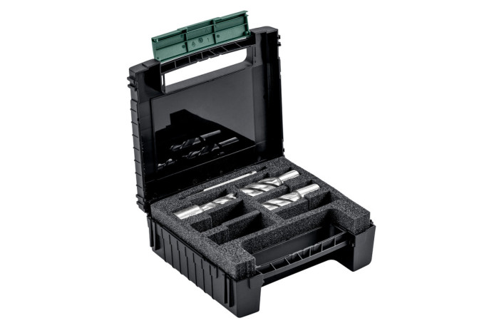 Купить Комплект корончатых сверл Metabo HSS, 3 шт. (626623000). Официальный магазин Metabo, фирменная гарантия с доставкой по Украине.