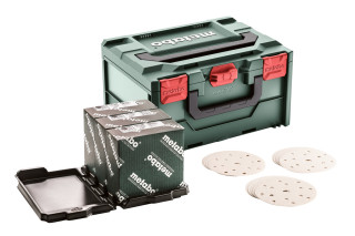 Набір абразивів Metabo metaBOX «multi-hole», 150 шт, фарба (626755000)