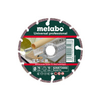 Алмазний відрізний круг Metabo 76x10,0 мм, «UP», універсальний «Professional» (626873000)