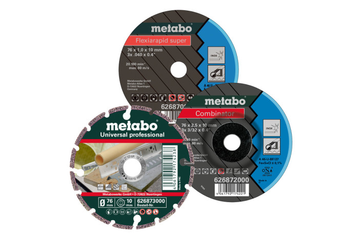 Купити Стартовий набір Metabo Ø 76 мм (626879000). Офіційний магазин Metabo, фірмова гарантія з доставкою по Украіні