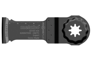 Високоточне пилкове полотно Metabo «Starlock Plus», професійне, твердосплавне, 32x50mm (626947000)