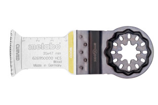 Занурювальне пилкове полотно Metabo дерево, 32 мм, Starlock (626950000)