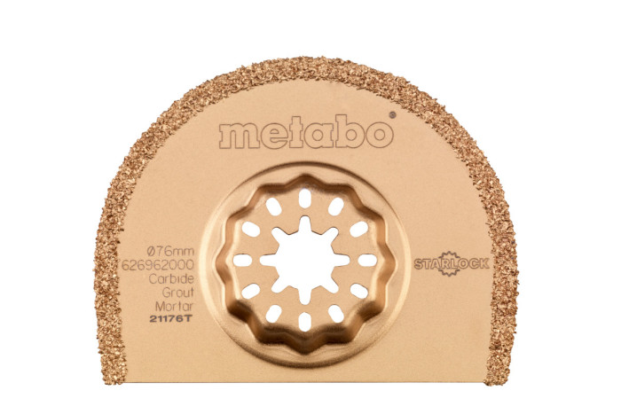 Купити Сегментне пилкове полотно Metabo шви/шпаклівка, НМ, 85 мм (626962000). Офіційний магазин Metabo, фірмова гарантія з доставкою по Украіні