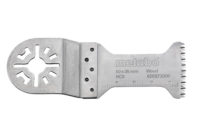 Купить Пильное полотно HCS 50х35мм mylti-fit (626973000). Официальный магазин Metabo, фирменная гарантия с доставкой по Украине.