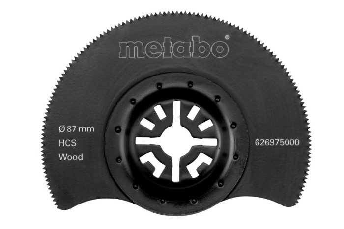 Купити Пиляльне полотно HCS 87мм mylti-fit (626975000). Офіційний магазин Metabo, фірмова гарантія з доставкою по Украіні