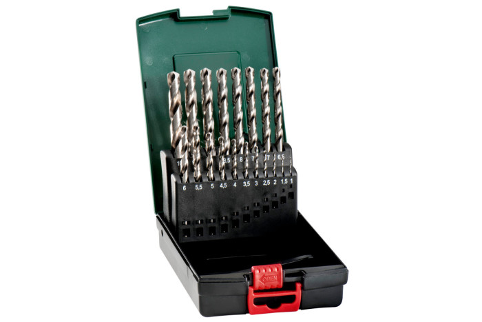 Купити Касета зі свердлами Metabo HSS-G, 19 предметів (627097000). Офіційний магазин Metabo, фірмова гарантія з доставкою по Украіні