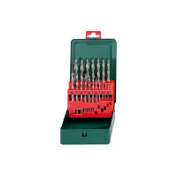 Касета зі свердлами Metabo HSS-G, SP, 19 предметів (627153000)