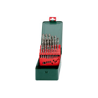 Кассета со сверлами Metabo HSS-G, SP, 25 предметов (627154000)