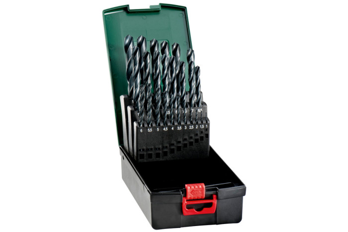 Купити Касета зі свердлами Metabo HSS-R, 25 предметів (627159000). Офіційний магазин Metabo, фірмова гарантія з доставкою по Украіні