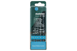 Касета зі свердлами Metabo HSS-R, 6 предм. (627160000)