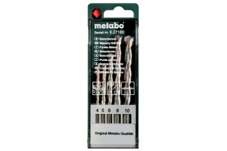 Касета зі свердлами по бетону Metabo Classic, 5 предметів (627180000)