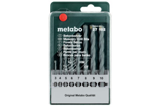 Касета зі свердлами по бетону Metabo Classic, 8 предметів (627182000)