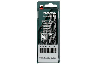 Касета зі свердлами Metabo по каменю, 5 предметів (627192000)