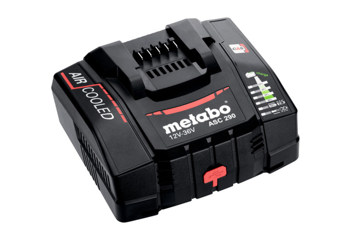 Купити Швидкозарядний пристрій Metabo ASC 290, 12–36 В (627370000). Офіційний магазин Metabo, фірмова гарантія з доставкою по Украіні