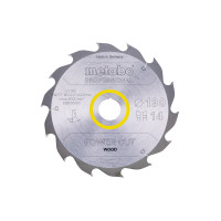 Пилкове полотно Metabo «Power Cut Wood — Professional», 190х30, Z14 WZ 25° (628005000)