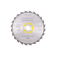 Пилкове полотно Metabo «Power Cut Wood — Professional», 230х30, Z24 WZ 20° (628011000)