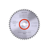 Пильное полотно Metabo «Precision Cut Wood - Professional», 300x30, Z48 WZ 15° (628051000)