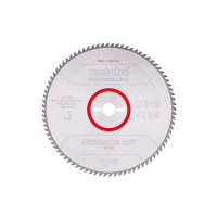 Пильное полотно Metabo «Precision Cut Wood — Professional», 315X30, Z84 WZ 10° (628058000)