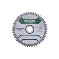 Пилкове полотно Metabo «Multi Cut — Classic», 216x30, Z60 FZ/TZ, 5°neg. (628066000)