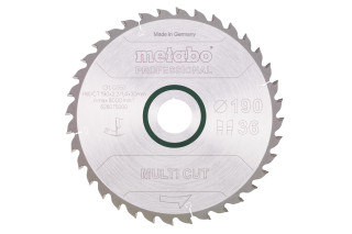Пилкове полотно Metabo «Multi Cut — Professional», 190x30, Z36 WZ 5° (628075000)