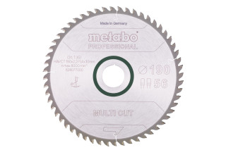 Пилкове полотно Metabo «Multi Cut — Professional», 190x30, Z56 FZ/TZ 8° (628077000)
