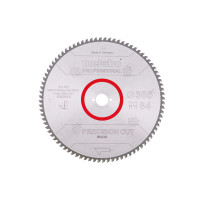 Пильное полотно Metabo «Precision Cut Wood — Professional», 305x30, Z84 WZ 5° neg. (628229000)