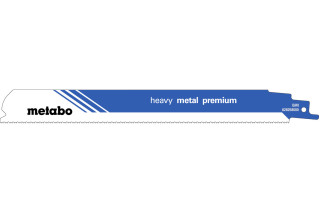 2 пилкових полотна для шабельних пил Metabo «Heavy Metal Premium», 225 x 0,9 мм (628258000)