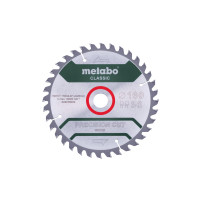Пильное полотно Metabo «Precision Cut Wood - Classic», 160x20 Z36 WZ 10° (628278000)