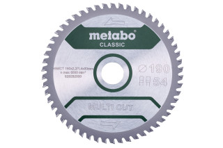 Пилкове полотно Metabo «Multi Cut - Classic», 190x30 Z54 FZ/TZ 5° (628282000)