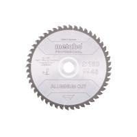 Пилкове полотно Metabo «Aluminium Cut - Professional», 160x20 Z48 FZ/TZ 5° neg (628288000)